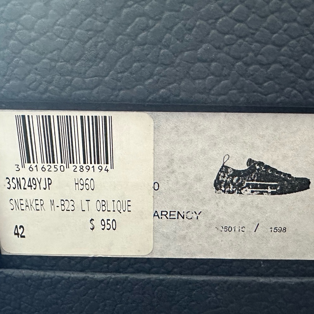 Selling used pair of Dior shoes black M-B23 LT Oblique. Size 9. Firm at $675 OBO